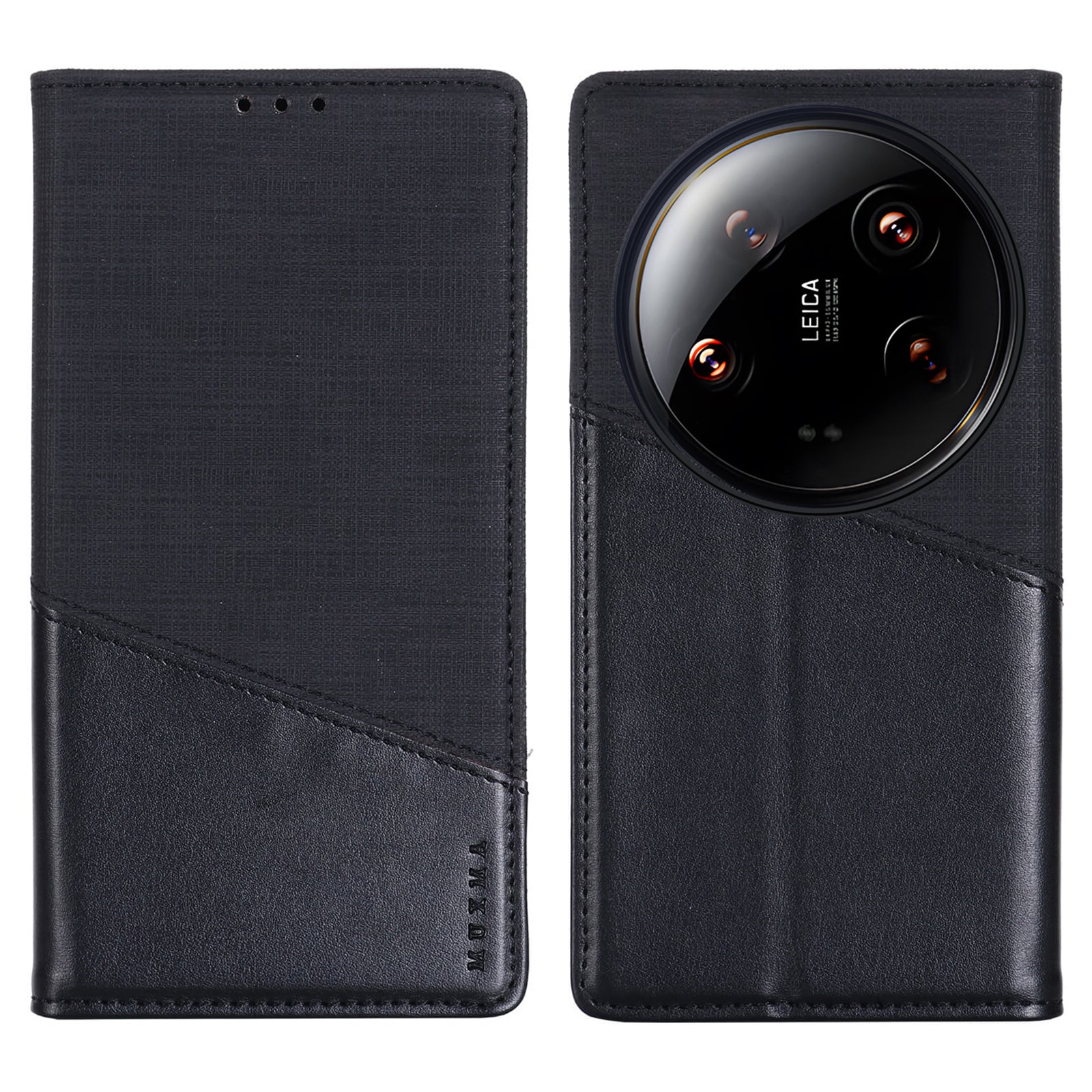 MUXMA MX109 For Xiaomi 14 Ultra Leather Case Magnetic Closing RFID Blocking Wallet Phone Cover MUXMA MX109 For Xiaomi 14 Ultra Leather Case Magnetic Closing RFID Blocking Wallet Phone Cover